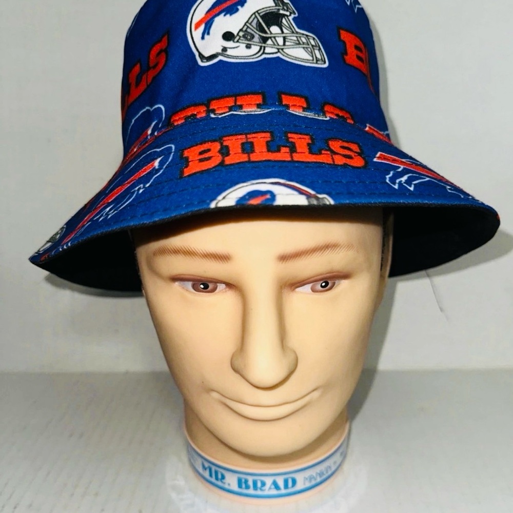 Buffalo Bills Custom Made Bucket Hat Football Season